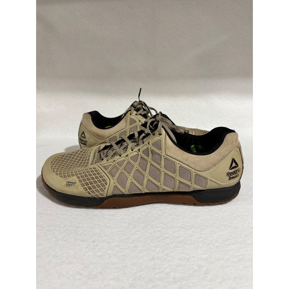 Reebok CrossFit Nano 4.0 Mens Training Shoes Sand Gum DV5745 Size 14